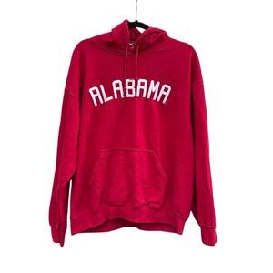 MV Sport Alabama Crimson Tide Hooded Pullover Size Large